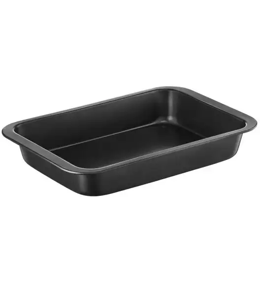 AMBITION LUKRECJA Forma do pieczenia z plastikową pokrywą 36 x 25 cm / czarna / 69935