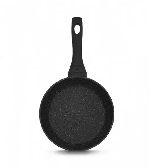 GERLACH GRANITEX Komplet garnków 24 + 28 cm z pokrywką 4,4 l + brytfanna 32 cm + patelnia 20, 28 cm / powłoka ILAG Granitec®  / indukcja