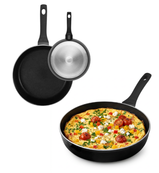 GERLACH BRAVA Komplet Garnki z pokrywkami 8 el + patelnie Gerlach Harmony Classic 28, 20 cm