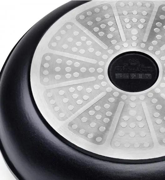 GERLACH PRIME Komplet Garnki z pokrywkami 6 el + Garnek 7 l Gerlach Ambiente + patelnie Gerlach Natur 20, 24, 28 cm