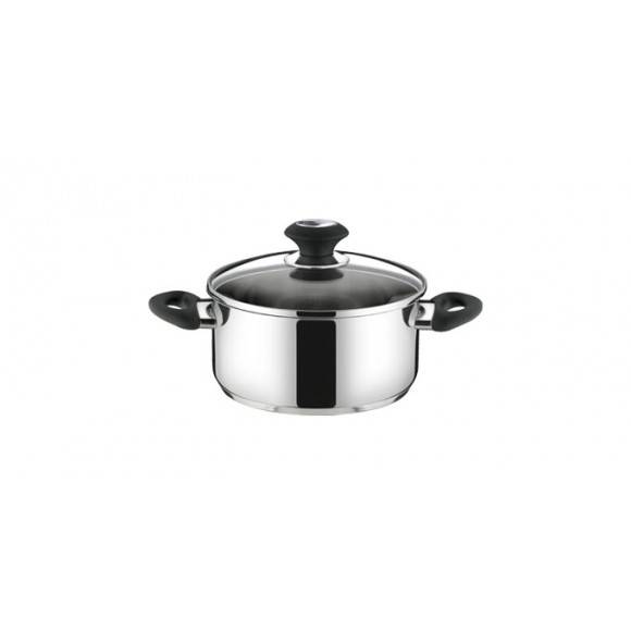 WYPRZEDAŻ! TESCOMA PRESTO Garnek 4 l z pokrywką 22 cm / stal nierdzewna