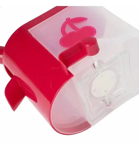 TADAR CHERRY Drylownica do wiśni 28,8 x 16 x 9,8 cm / czerwona / stal nierdzewna