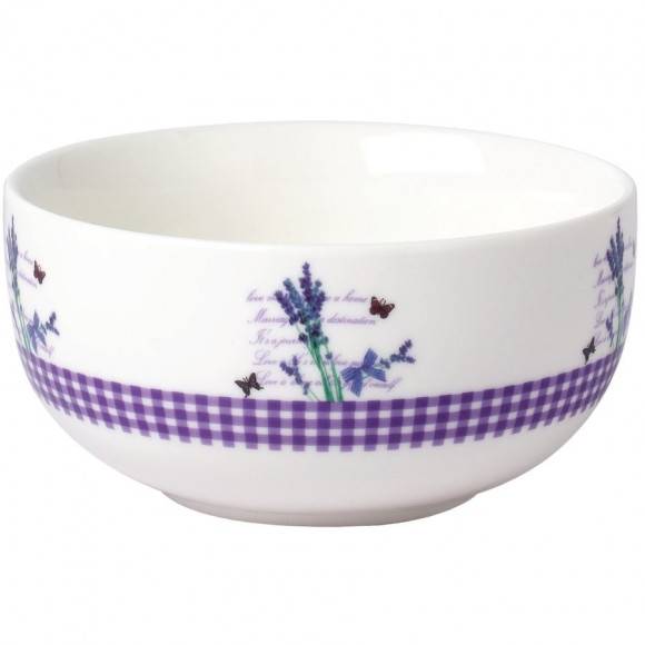 TADAR LAVANDA Salaterka 500 ml / Ø13 cm / porcelana Bon China 