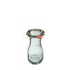 WECK Komplet 6 butelek z uszczelką i 2 zapinkami 290 ml