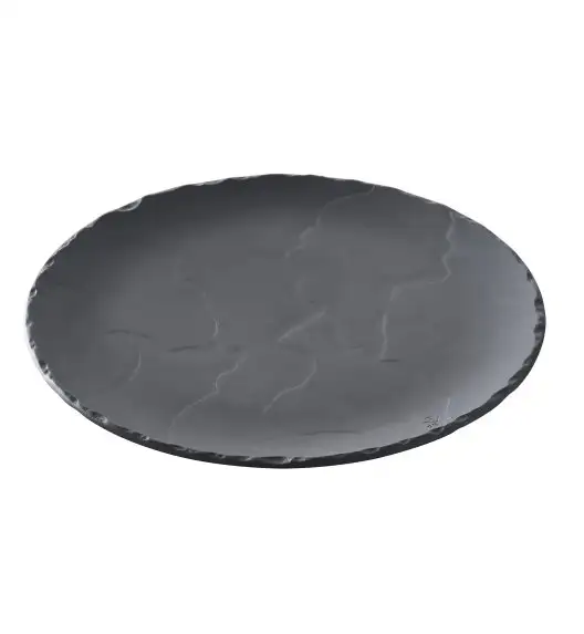 REVOL BASALT Talerz do serwowania / obiadowy 28,5 cm / imitacja kamienia łupkowego