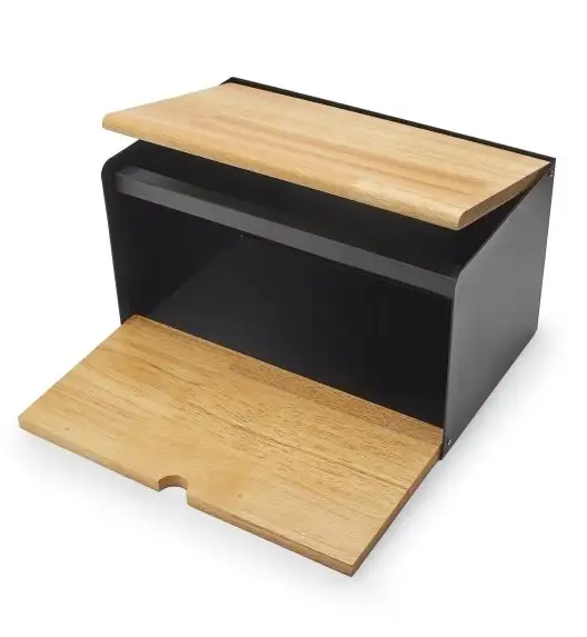 KÖNIGHOFFER VITRUM Chlebak z deską 35,5 cm / 2w1 / drewno bambusowe