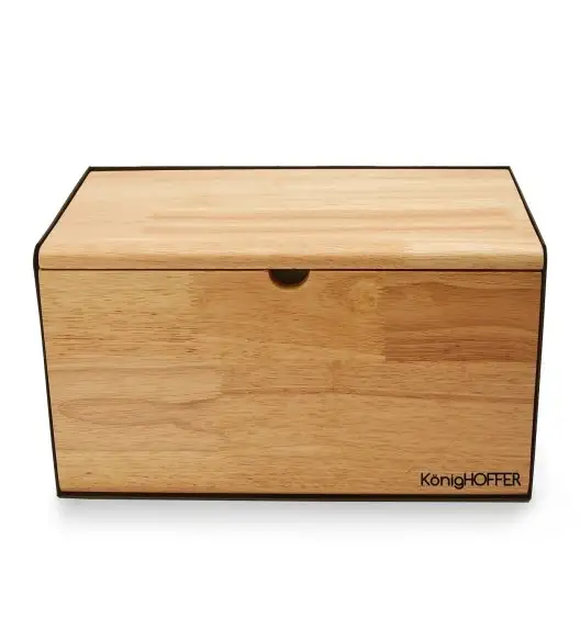 KÖNIGHOFFER VITRUM Chlebak z deską 35,5 cm / 2w1 / drewno bambusowe