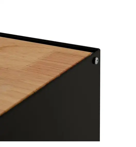 KÖNIGHOFFER VITRUM Chlebak z deską 35,5 cm / 2w1 / drewno bambusowe