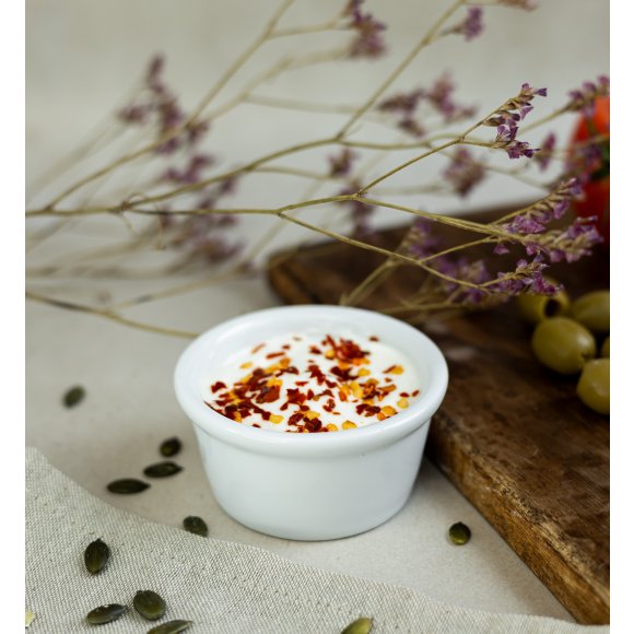 LUBIANA AMERYKA 1370 Kokilka czarka 100ml / porcelana