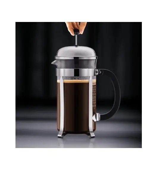 BODUM CAFFETTIERA Zaparzacz do kawy 1 l french press / czarny / szkło / Btrzy