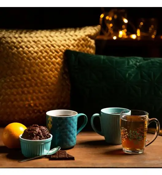 AMBITION GINGER Forma ceramiczna ramiekin do zapiekania Ø9 cm / zielona