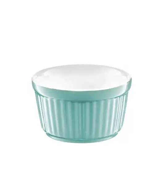 AMBITION GINGER Forma ceramiczna ramiekin do zapiekania Ø9 cm / zielona