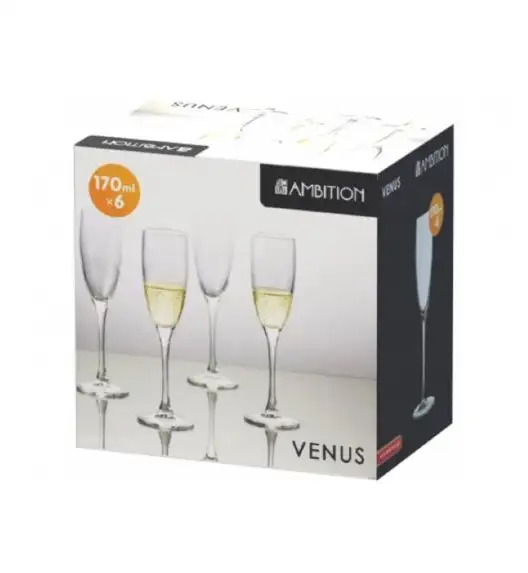 AMBITION VENUS Komplet kieliszków do szampana 6 el / 170 ml / 10410