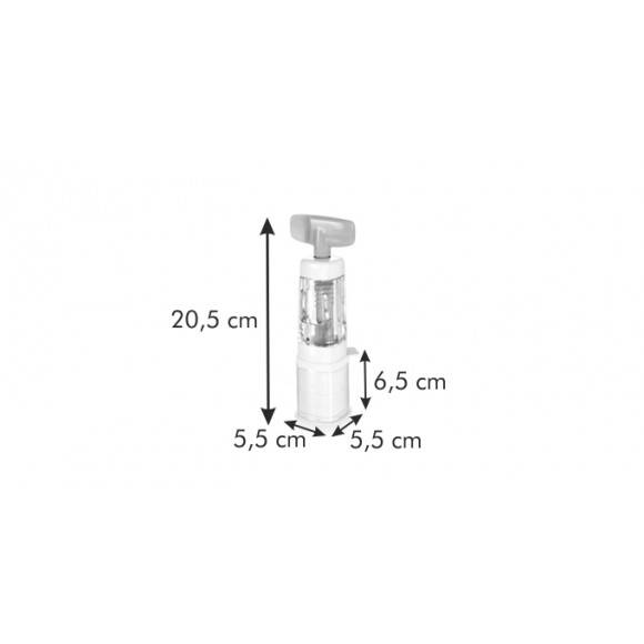 TESCOMA HANDY Wyciskacz do czosnku 2 ostrza 5,5 x 5,5 x 20,5 cm / stal nierdzewna