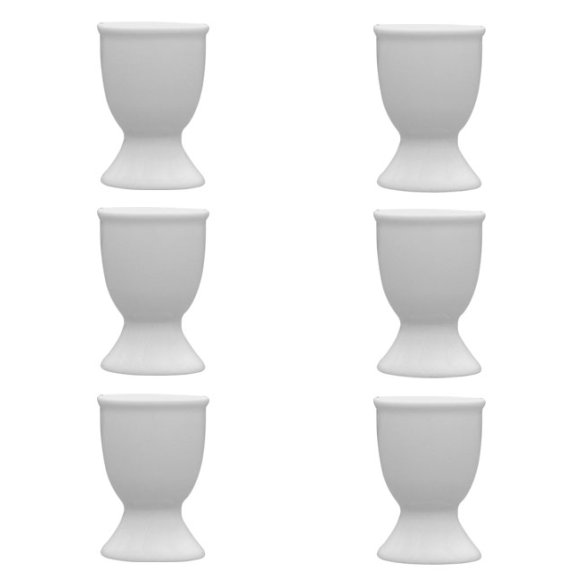 LUBIANA VICTORIA 6 x kieliszek do jajek / porcelana