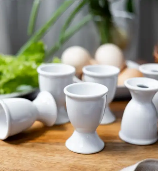 LUBIANA VICTORIA 6 x kieliszek do jajek / porcelana