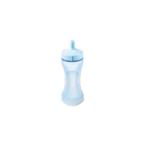 TESCOMA PAPU PAPI Elastyczna butelka z łyżeczką 200ml 8 x 5 x 14,5cm niebieska