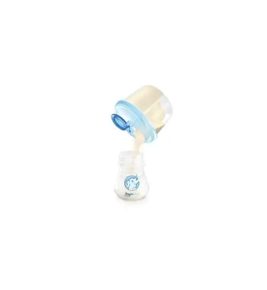TESCOMA PAPU PAPI Antybakteryjny pojemnik na mleko w proszku/ 3 porcje 10 x 8,5 x 9,5cm niebieski