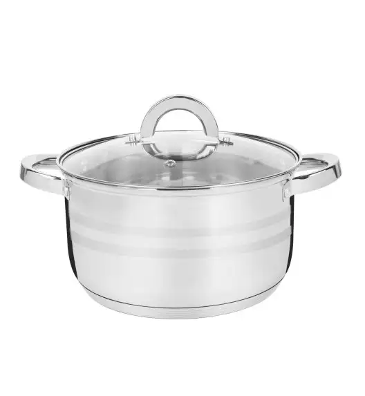 KönigHOFFER ZEFIR Komplet garnków ze stali nierdzewnej 8 elementów / indukcja