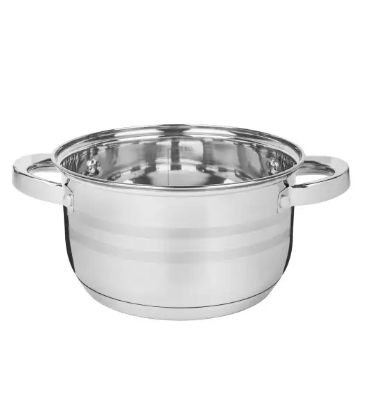 KönigHOFFER ZEFIR Komplet garnków ze stali nierdzewnej 8 elementów / indukcja