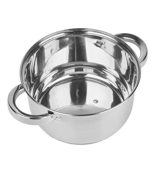 KönigHOFFER ZEFIR Komplet garnków ze stali nierdzewnej 8 elementów / indukcja