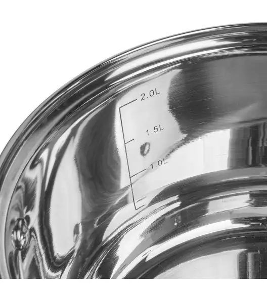 KönigHOFFER ZEFIR Komplet garnków ze stali nierdzewnej 8 elementów / indukcja