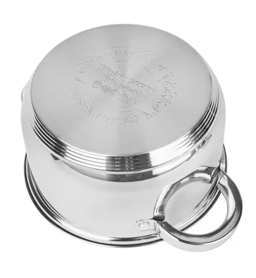 KönigHOFFER ZEFIR Komplet garnków ze stali nierdzewnej 8 elementów / indukcja