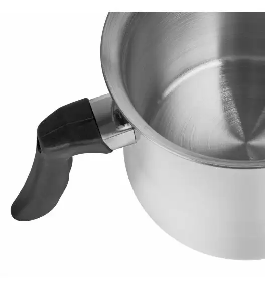 KönigHOFFER Garnek do gotowania mleka z gwizdkiem 2 L / stal nierdzewna / indukcja