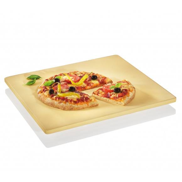 KUCHENPROFI Kamień do pieczenia pizzy na nóżkach 40,5 x 35,5 cm / FreeForm