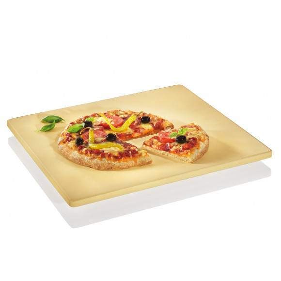 WYPRZEDAŻ! KUCHENPROFI Kamień do pieczenia pizzy na nóżkach 40,5 x 35,5 cm / FreeForm