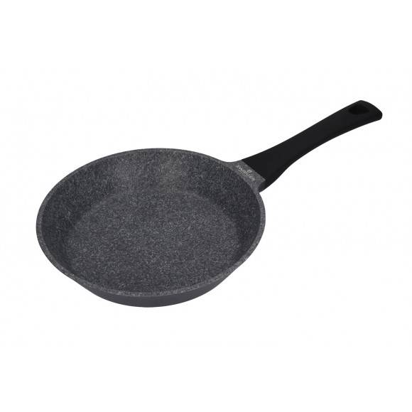 ZWIEGER WHITE STONE Patelnia 24 cm GREBLON C3 GRANITE non-stick