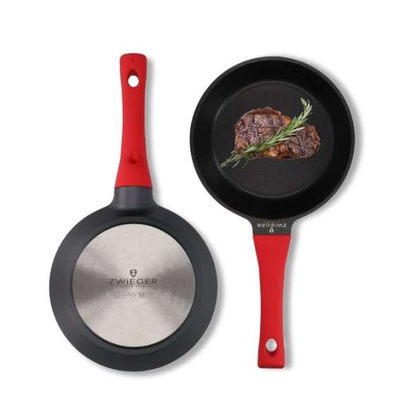 ZWIEGER OBSIDIAN Patelnia 20 cm GREBLON non- stick