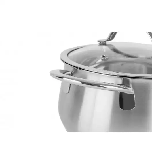 ZWIEGER PRACTI PLUS Komplet 4 garnków z pokrywkami / stal nierdzewna 