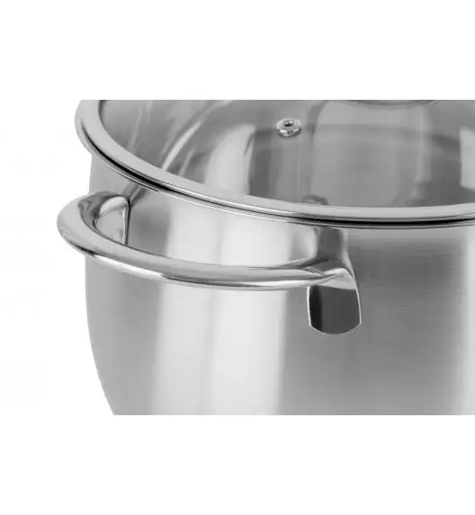 ZWIEGER PRACTI PLUS Komplet 4 garnków z pokrywkami / stal nierdzewna 