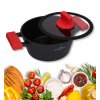 ZWIEGER OBSIDIAN Garnek z pokrywką 3,5 l / 24 cm GREBLON C3+