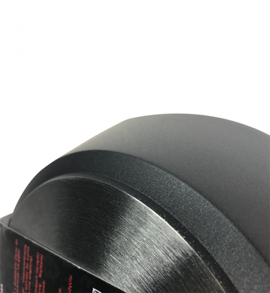 ZWIEGER OBSIDIAN Komplet patelni z pokrywkami / powłoka GREBLON non- stick / 24, 28 cm