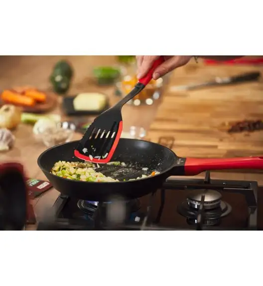 ZWIEGER OBSIDIAN Komplet patelni 20 cm 24cm 28cm+ łopatka/ GREBLON C3+ non- stick/ 20 cm 24cm 28cm