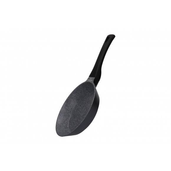 ZWIEGER WHITE STONE Komplet patelni 20 cm 24cm 28cm + 28 cm grillowa/ GREBLON C3 GRANITE non-stick