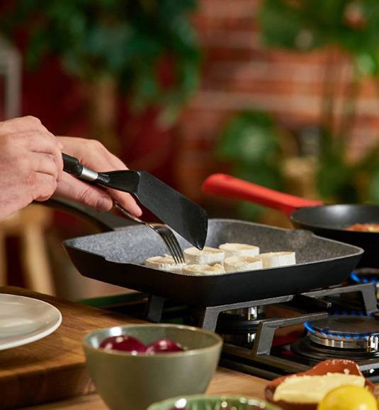 ZWIEGER WHITE STONE Komplet patelni 20 cm 24cm 28cm + 28 cm grillowa/ GREBLON C3 GRANITE non-stick