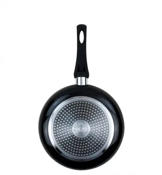 GERLACH BRAVA Komplet Garnki z pokrywkami 8 el + patelnie Gerlach Initial 24, 28 cm + pokrywki