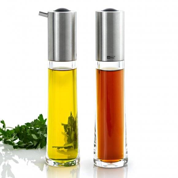 ADHOC AROMA Dyspenser do oliwy lub octu 120 ml / stal nierdzewna / LENA