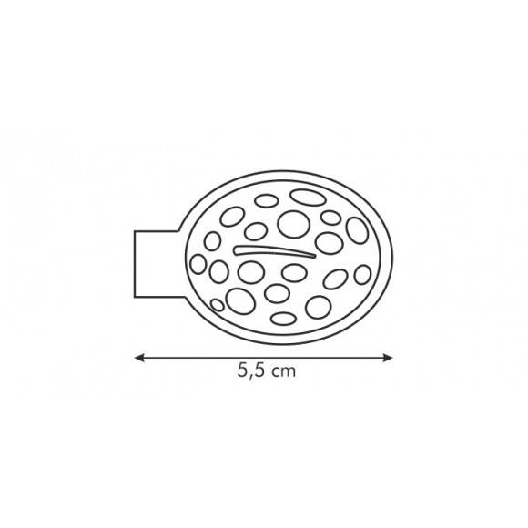 WYPRZEDAŻ! TESCOMA DELICIA Orzeszek foremki do wykrawania 24 szt.