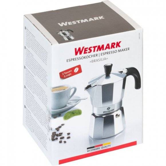 WESTMARK BRASILA Kawiarka na 3 filiżanki / aluminium