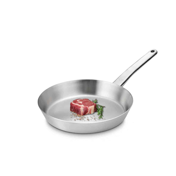 GERLACH PRESTIGE Patelnia 24 cm / Całostalowa / Indukcja