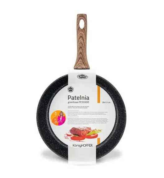 KonigHOFFER PESCADO Patelnia głęboka 28 cm / indukcja