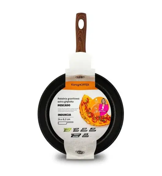 KonigHOFFER PESCADO Patelnia głęboka 24 cm / indukcja