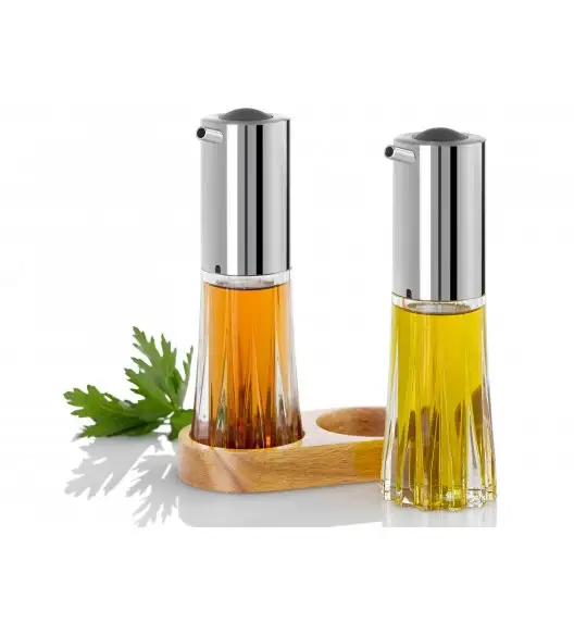 ADHOC MENAGE CRYSTAL Dyspenser do oliwy lub octu 75 ml / stal nierdzewna / LENA