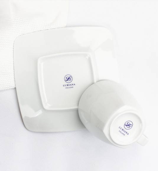 LUBIANA VICTORIA Filiżanka 200 ml + spodek / porcelana