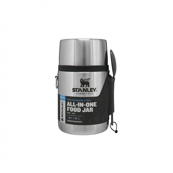 STANLEY ADVENTURE Termos obiadowy ze sztućcami 530 ml / srebrny