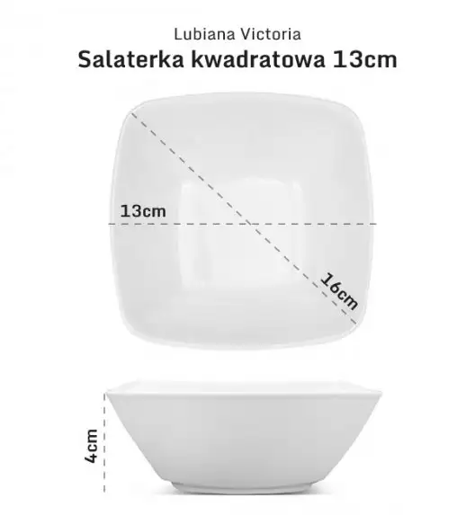 LUBIANA VICTORIA Salaterka / miska 13 cm 